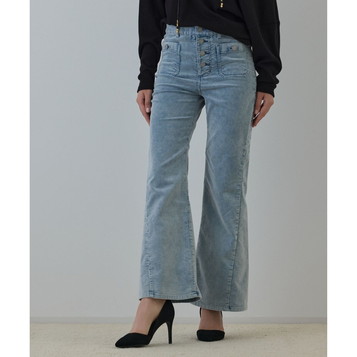 【美品】GRACE CONTINENTAL ベロア刺繍パンツ セール】ベロア刺繍パンツ（その他パンツ）｜GRACE CONTINENTAL