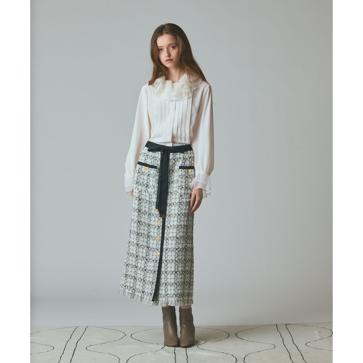 グレイスコンチネンタル　コンビタイトスカート コンビタイトスカート / GRACE CONTINENTAL | GRACE CONTINENTAL