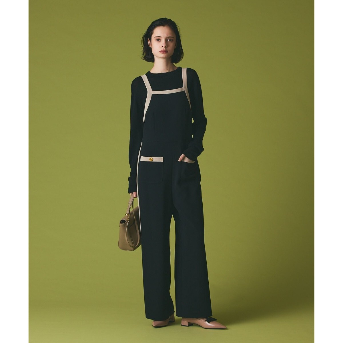 新品　GRACE CONTINENTAL ホースプリントサロペット ホースプリントサロペット / GRACE CONTINENTAL | GRACE