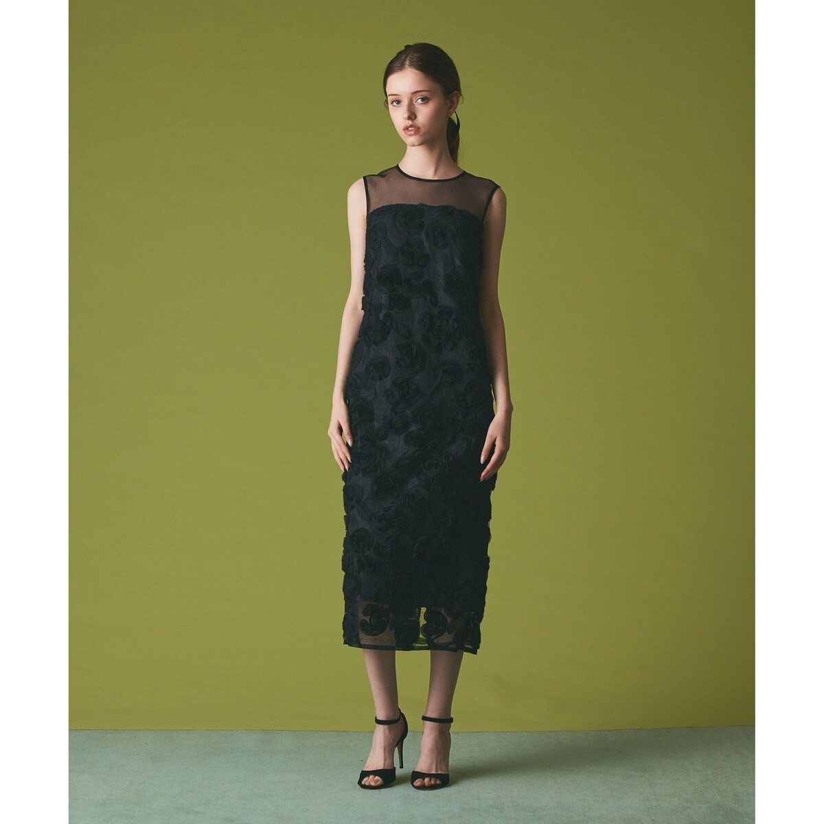 フラワーembキャミドレス | グレースコンチネンタル(GRACE CONTINENTAL