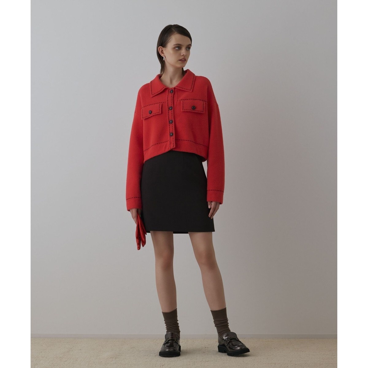 ニットスタジャン | グレースコンチネンタル(GRACE CONTINENTAL