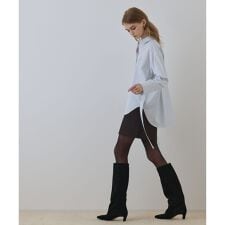 エンブレム刺繍シャツ