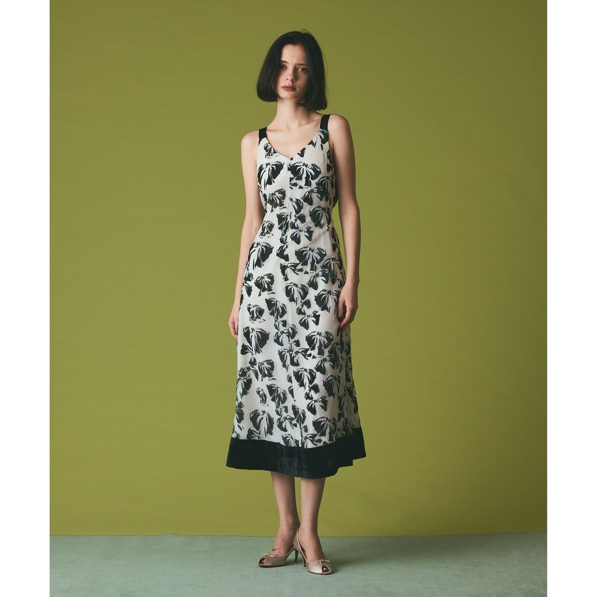 GRACE CONTINENTAL / プリントミリタリードレス GRACE CONTINENTAL｜プリントミリタリードレス | Rakuten