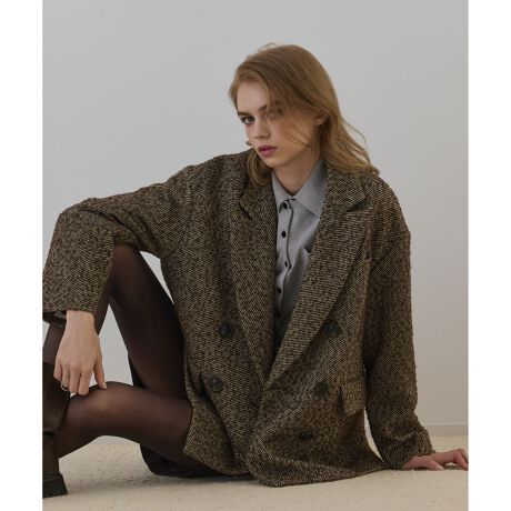 [^ԁF0325401319]R[fBl[g̎ɑl̃_uWPbgB E[̂悤ȃ|GXẽJ[cC[hfނł肵AR[goŉHDʂ芴̂ꖇBhbvV_[ɂƂI[o[TCYŁAoTbƃtɉHDĂɌ܂fUCɎdグ܂B߂̃jbgp[J[Ȃǂ߁A^~܂ŗ͔hAE^[BfނI[ZeBbNȃfUCŁAOɖip^CXȈꒅłB̃fp摜̓TviBeĂ܂Bۂ̏iƎdlAHATCY኱قȂꍇ܂B\߂܂B