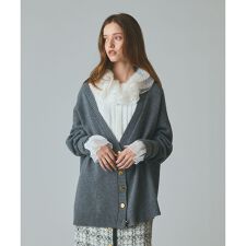 前後2WAYニットカーディガン