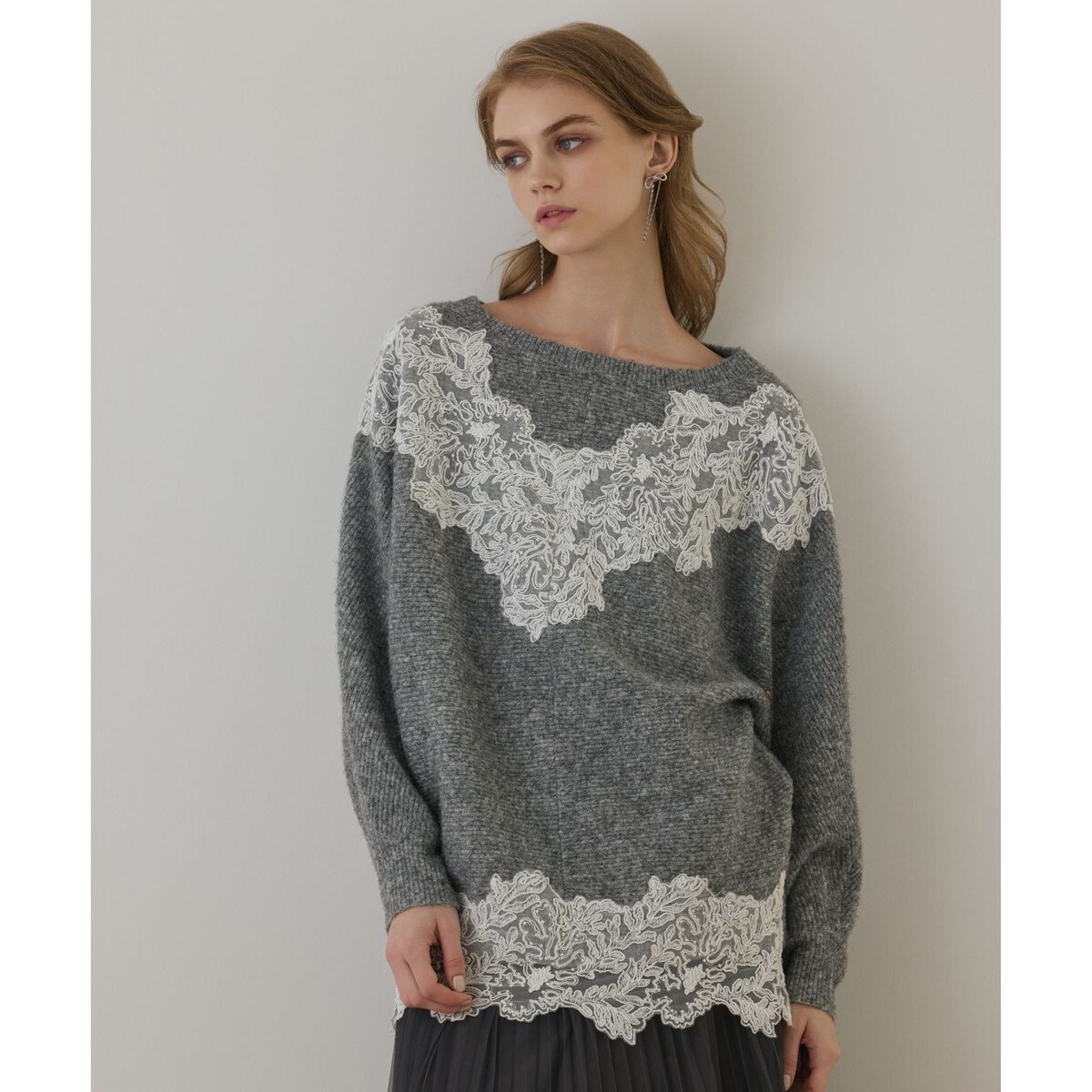 レースドルマンニットトップ | グレースコンチネンタル(GRACE