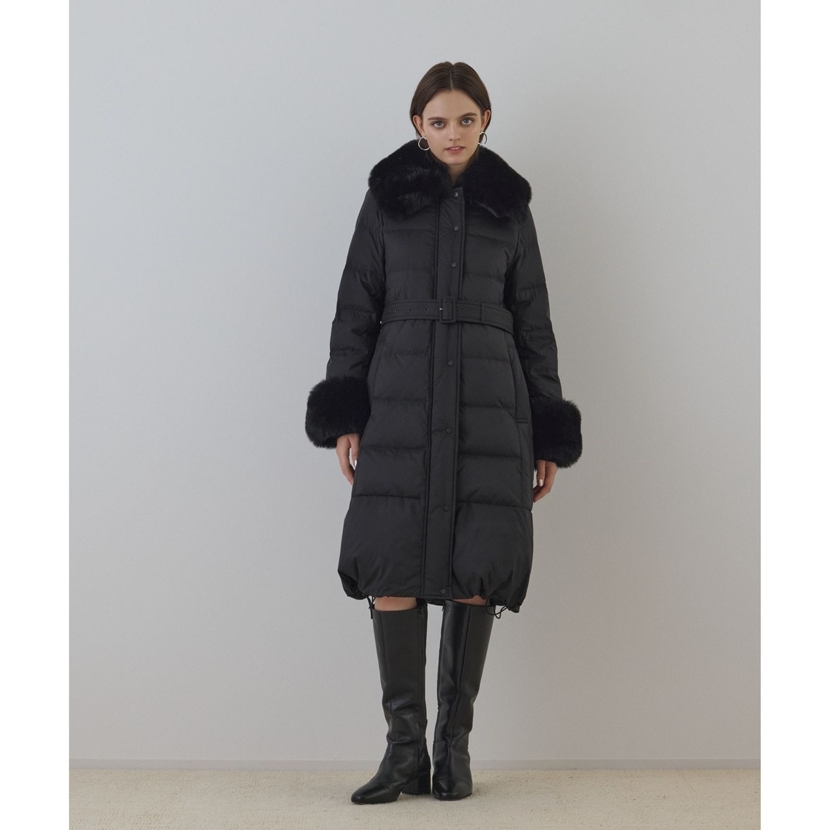 フードファーロングダウン | グレースコンチネンタル(GRACE