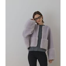 ウールボアジャケット