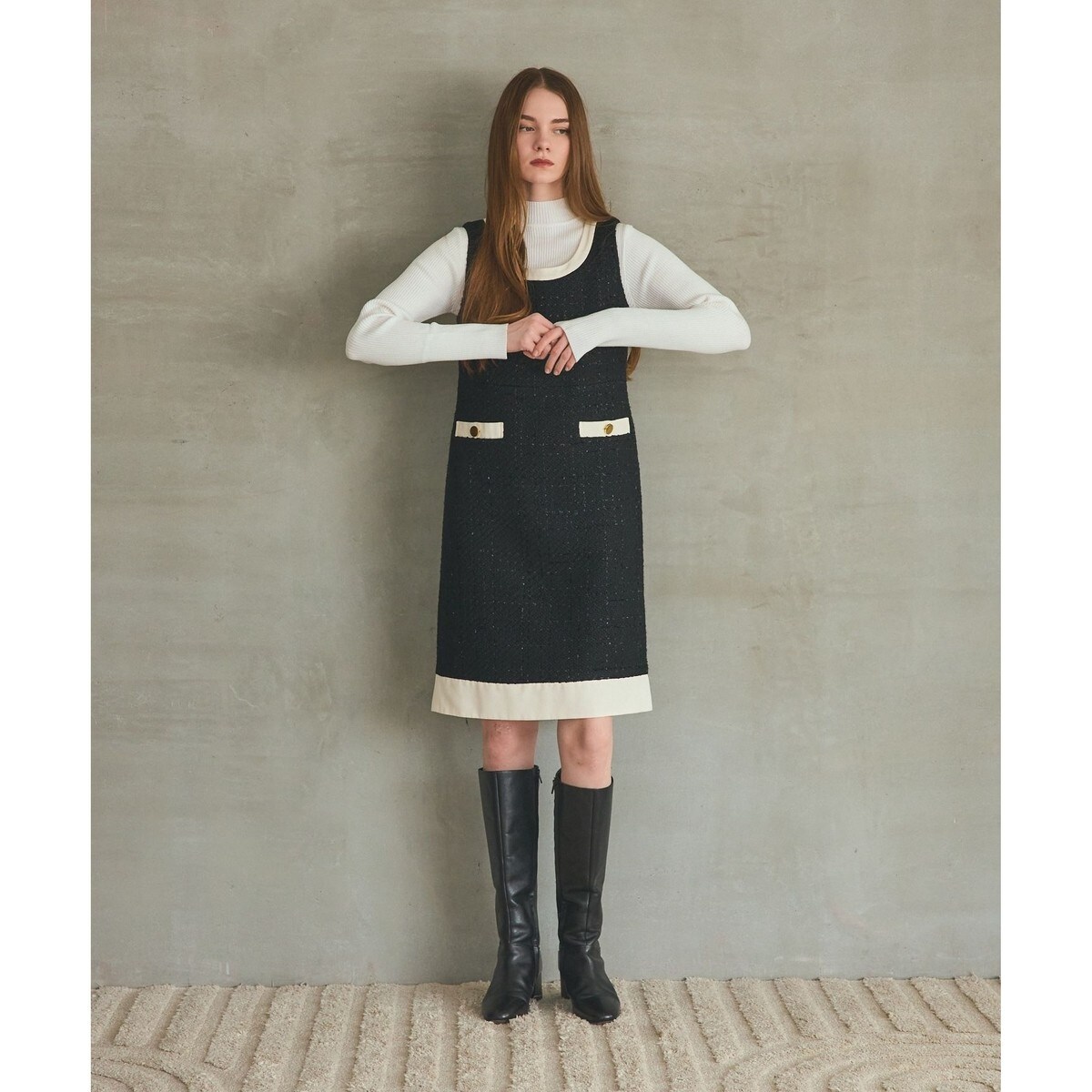 スター刺繍フレアドレス | グレースコンチネンタル(GRACE CONTINENTAL