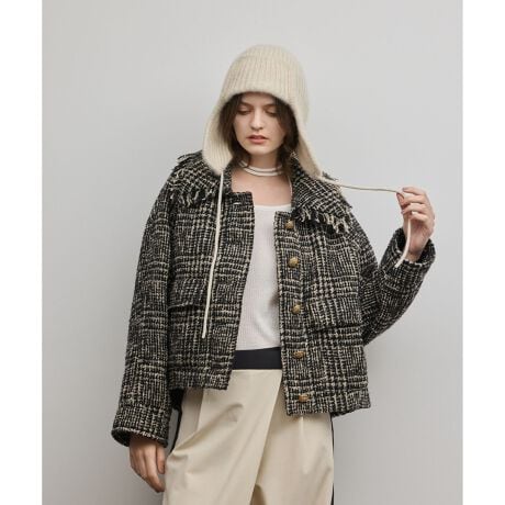 [^ԁF0326101300]yJapan FabriczE[̏_炩ȃcC[hfށB ȓ̃I[o[TCYVGbg WPbgB ̃fp摜̓TviBeĂ܂Bۂ̏iƎdlAHATCY኱قȂꍇ܂B\߂܂B