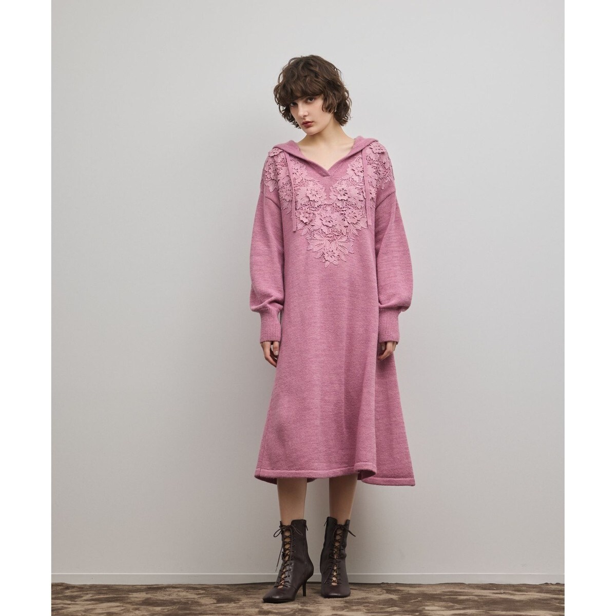 ケミカルレースニットワンピース | グレースコンチネンタル(GRACE