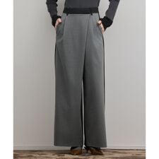 ラップワイドパンツ