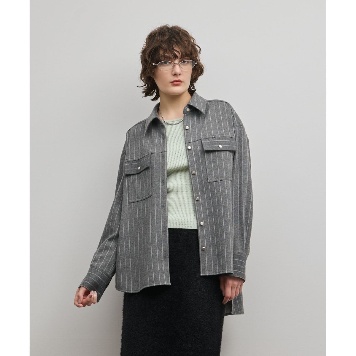 フェザーチュールカラーブラウス | グレースコンチネンタル(GRACE