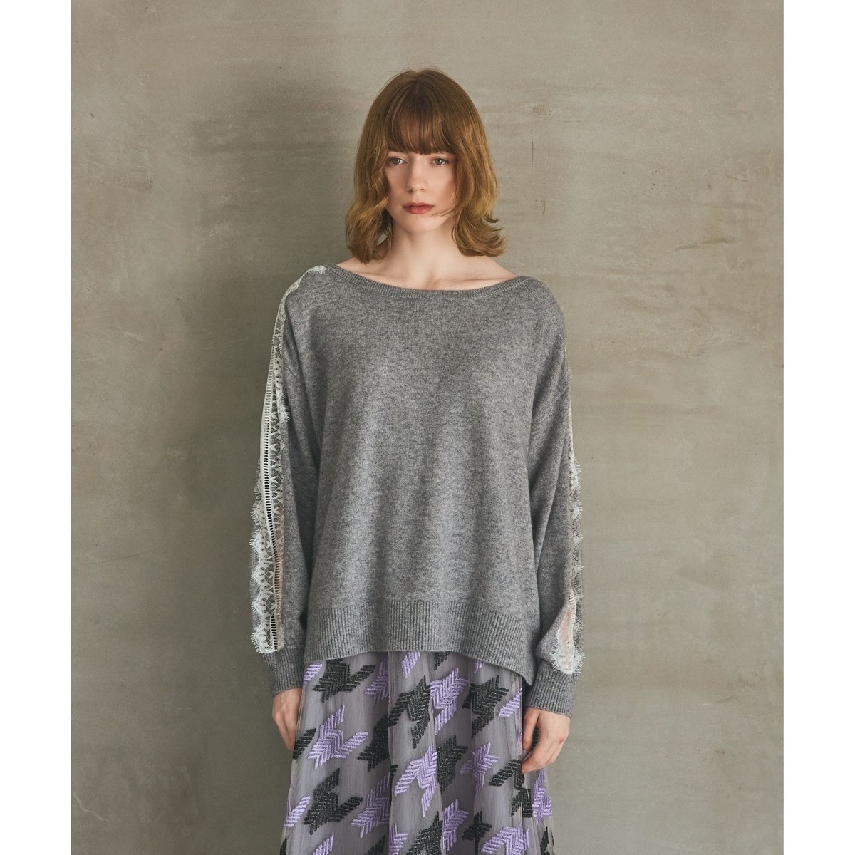 レースドルマンニットトップ | グレースコンチネンタル(GRACE