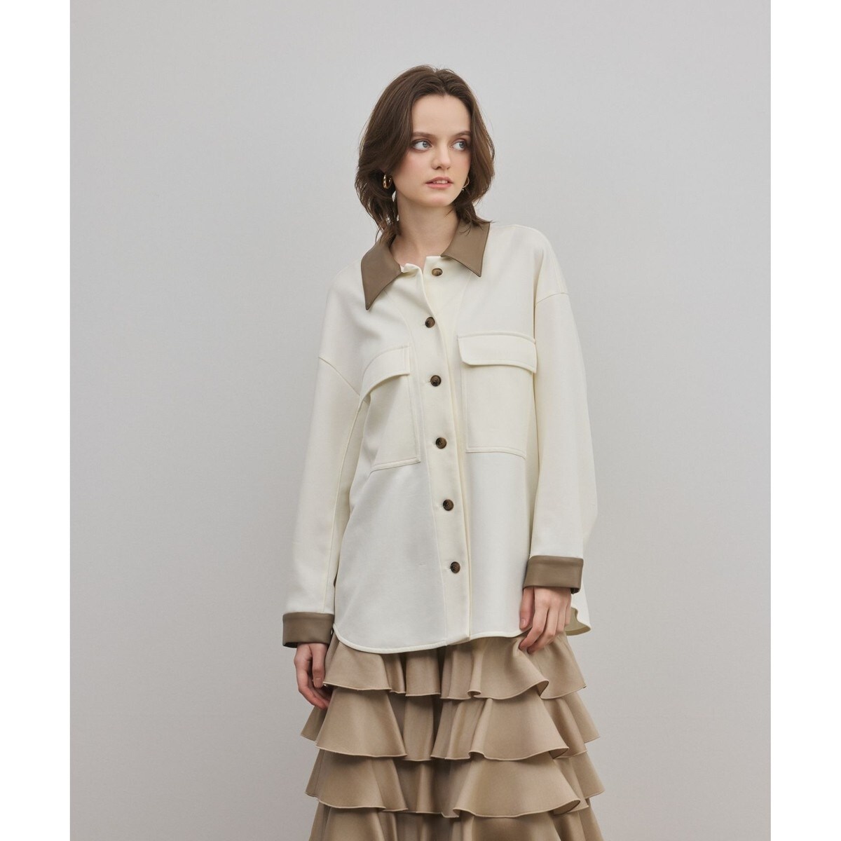 ハートオパールコンビシャツ | グレースコンチネンタル(GRACE