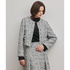 ミックスツイードジャケット