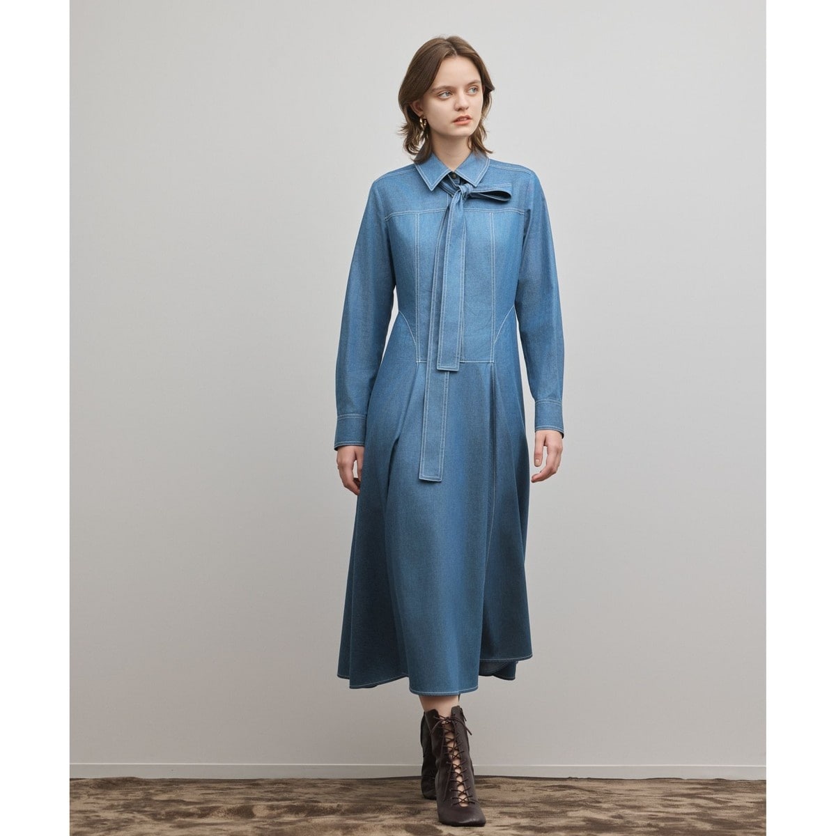 ノクターンモチーフシャツワンピース | グレースコンチネンタル(GRACE