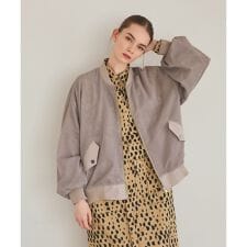 メッシュレイヤードブルゾン