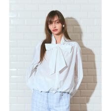 ボウタイシャツブルゾン