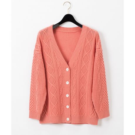 ウォッシュケーブルニットカーディガン | グレースコンチネンタル  