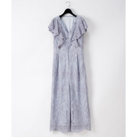 レースフリルサロペット | グレースコンチネンタル(GRACE CONTINENTAL 