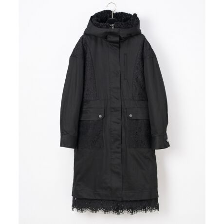 ライナー付レースモッズコート | グレースコンチネンタル(GRACE  