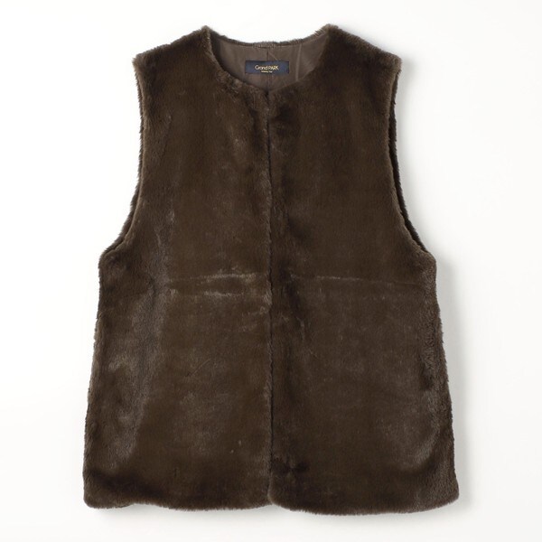 洗えるフェイクファーベスト | グランドパーク(Grand PARK) | マルイ