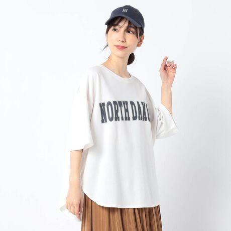 ロゴ入り ラウンドヘムTシャツ | グランドパーク(Grand PARK) | マルイ  