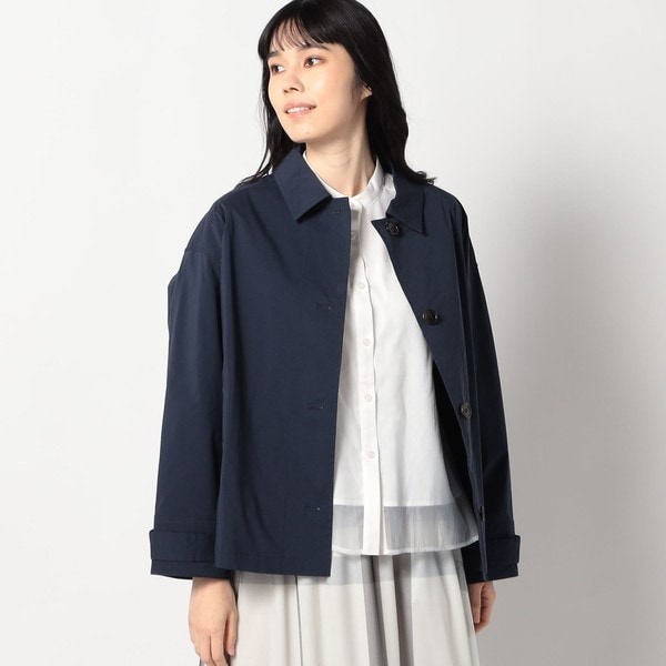 コットンリネンワイドステンカラーコート | ジャーナルスタンダード