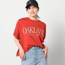 ワイドシルエットBIGロゴTシャツ