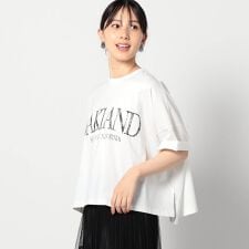 ワイドシルエットBIGロゴTシャツ