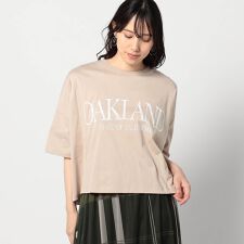 ワイドシルエットBIGロゴTシャツ
