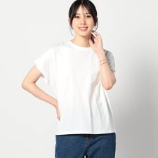 ワンポイント刺繍 ドルマンTシャツ