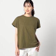 ワンポイント刺繍 ドルマンTシャツ