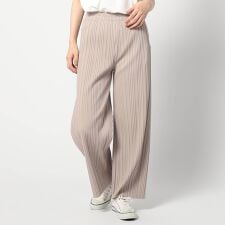 裏起毛 BOXプリーツパンツ