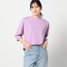 【日本製】デラヴェ長袖Tシャツ　ムジシーズンカラー