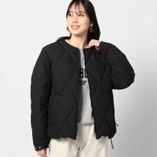 【YDOT別注】ノーカラーダウンブルゾン