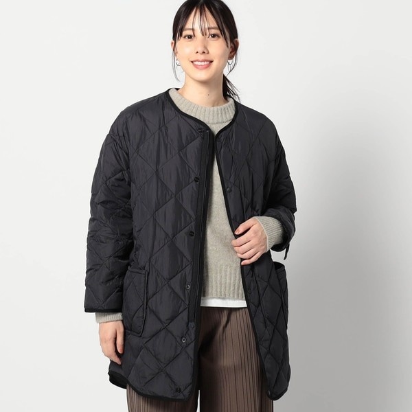 NANGA(ナンガ）別注ノーカラーキルティングダウンブルゾン