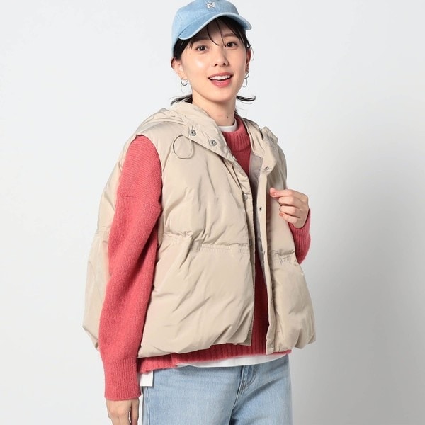 撥水フード付きダウンベスト | グランドパーク(Grand PARK) | マルイ