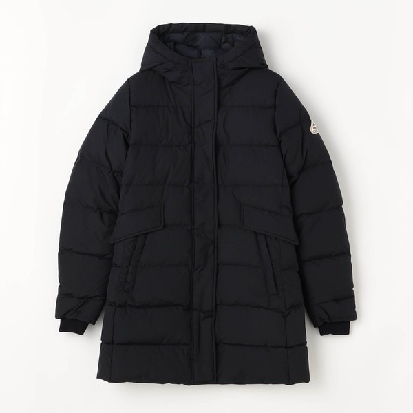 ウエスト絞り ノーカラーコート | グランドパーク(Grand PARK