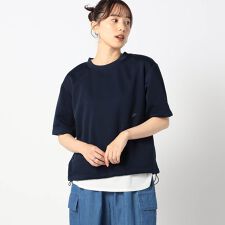 テック素材 半袖カットソー