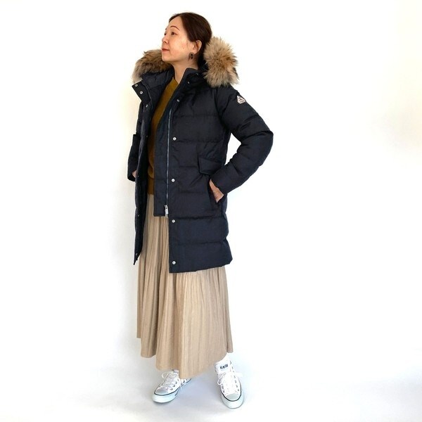 <PYRENEX>GrenobleJacketファー付きダウンジャケット