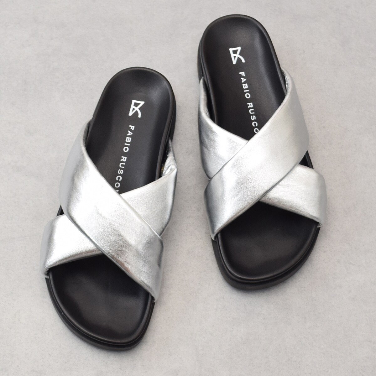 FABIO RUSCONI◇クロスベルトフットベッドサンダル | ファビオ