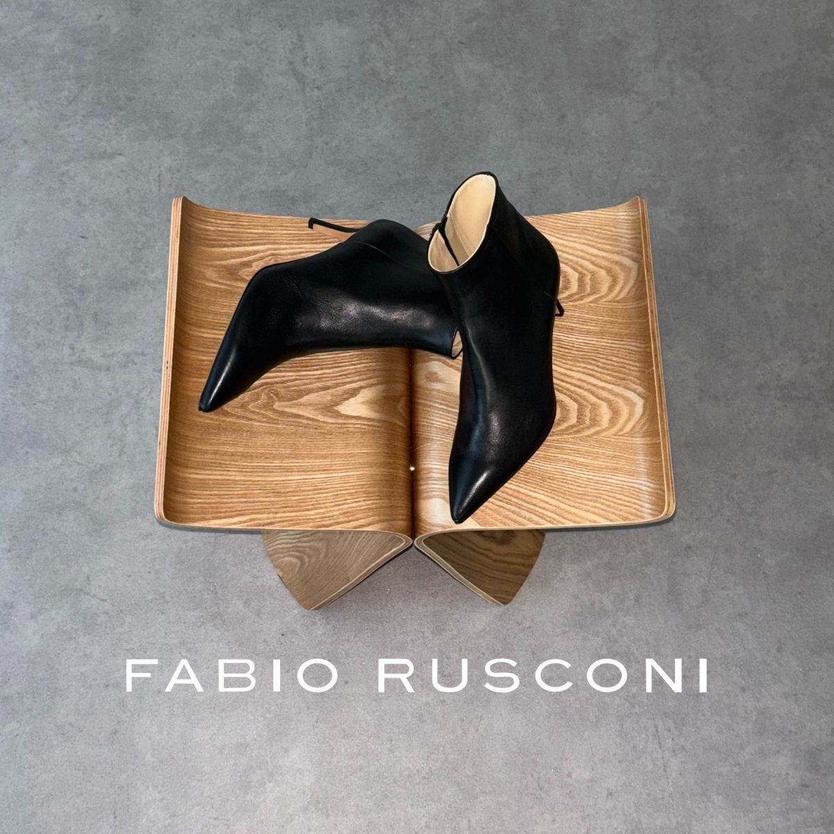 ファビオルスコーニ ピンヒールブーツ【新品】 Fabio Rusconi◇6.5cmヒール◇ポインテッドトウピンヒールブーツ