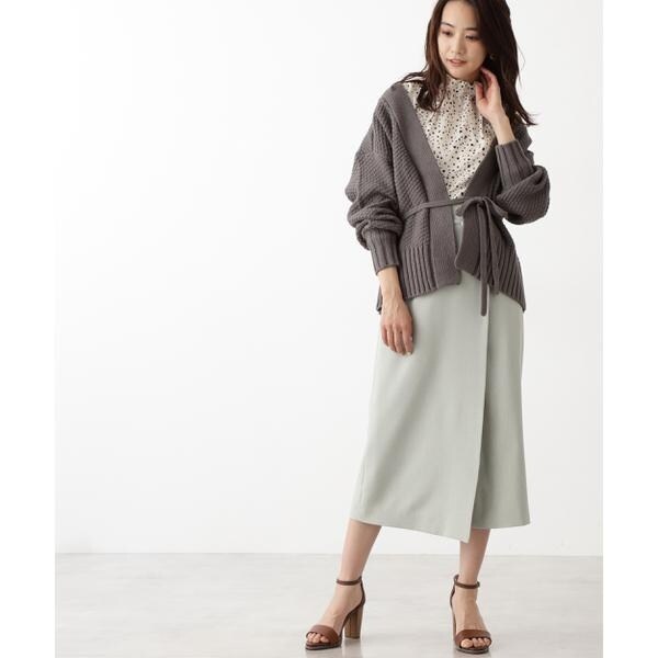 ラップスカート リボン付き 新品タグ付 オールドイングランド ラップ