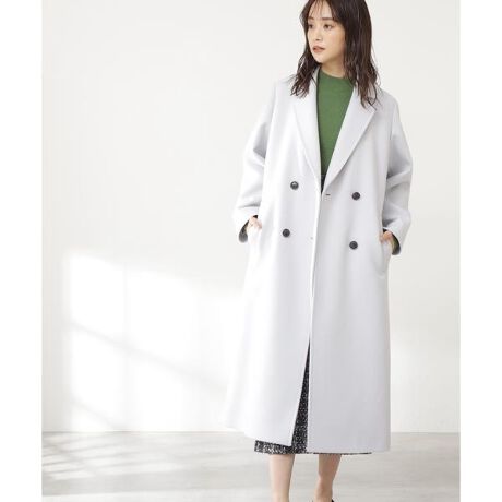 ハミルトン ダブルチェスターロングコート S Size Line エヌ ナチュラルビューティーベーシック N Natural Beauty Basic ファッション通販 マルイウェブチャネル