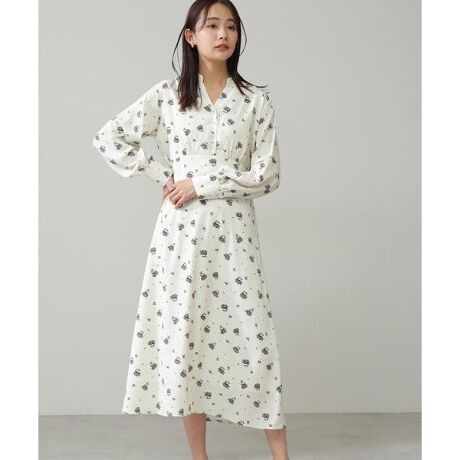 ドットフラワープリントワンピース | エヌ ナチュラルビューティー  