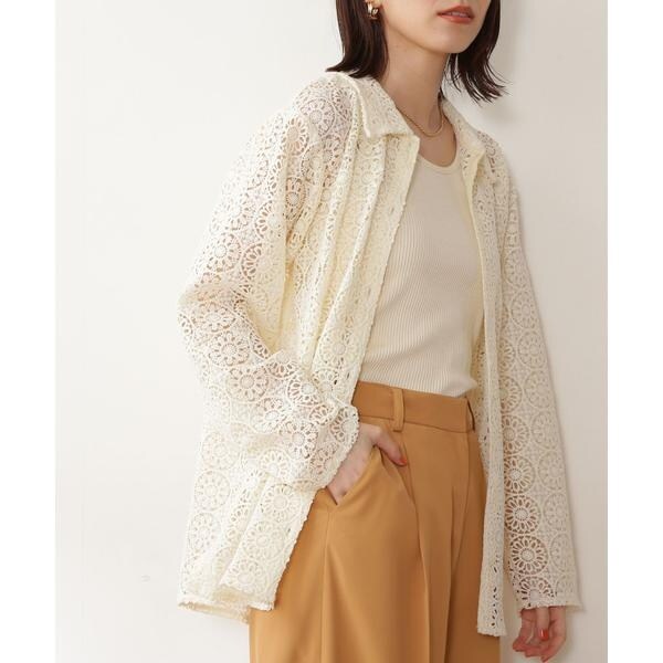 レトロレースシャツ | エヌ ナチュラルビューティーベーシック(N