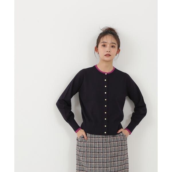 新品N.Natural Beauty Basic ゴールドボタンカーディガン ゴールドボタンニットカーディガン | N. Natural Beauty Basic