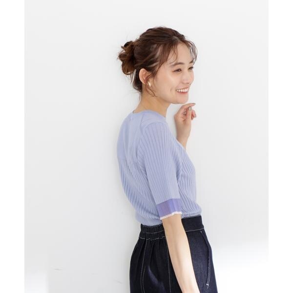 N.Natural beauty basic - 新品　N. Natural Beauty Basic シアースリーブニット シアースリーブニット《WEB限定商品》 | エヌ ナチュラル